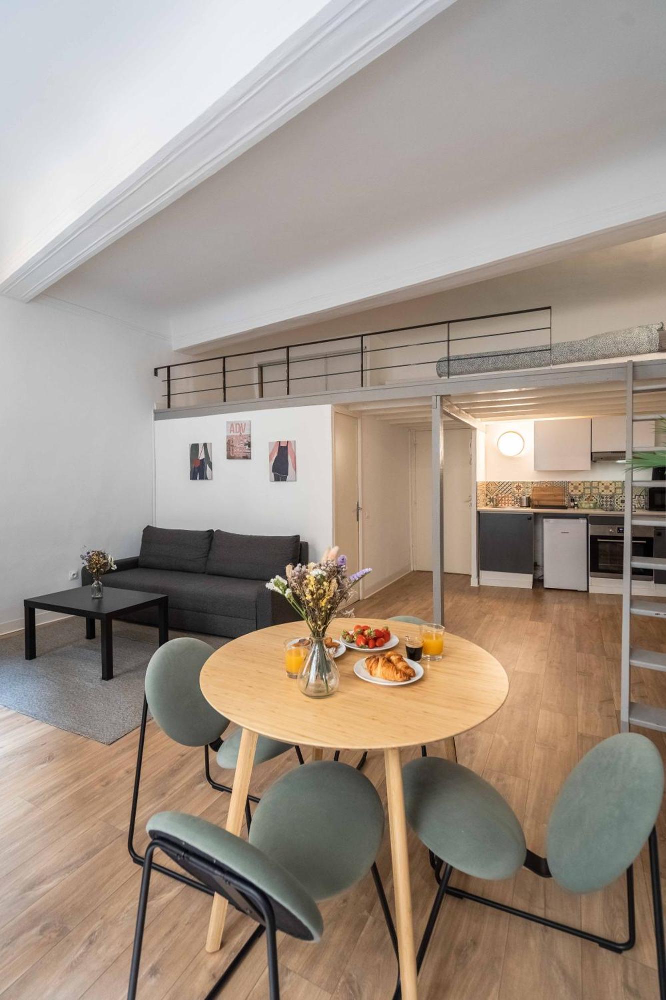 Studio Mezzanine Aumone Vieille Aix-en-Provence Exterior foto