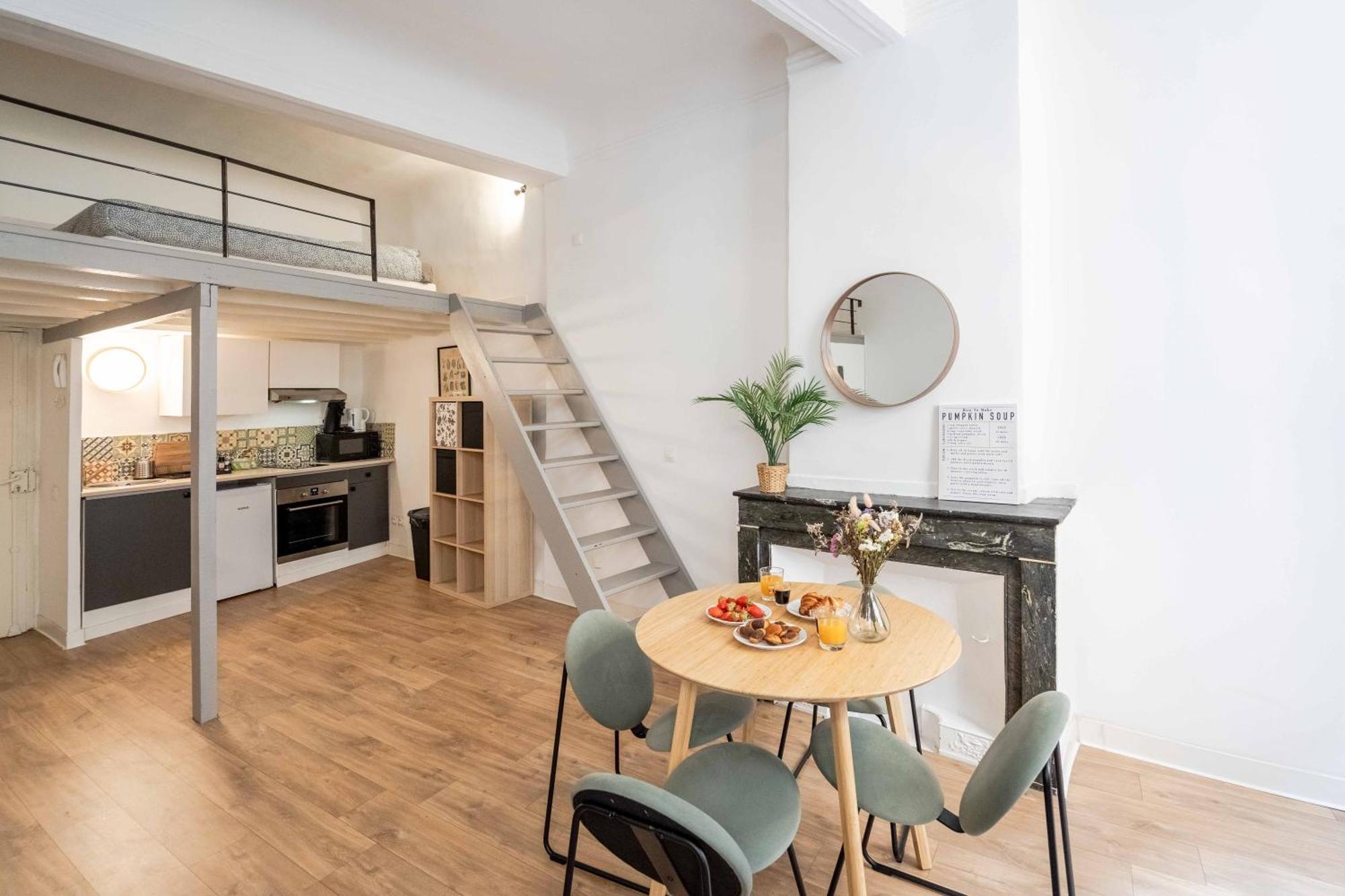Studio Mezzanine Aumone Vieille Aix-en-Provence Exterior foto